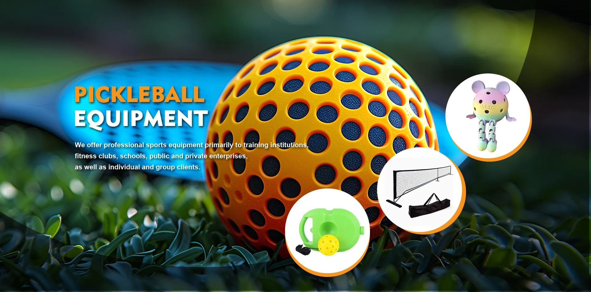 Équipement de pickleball fabriqué en Chine