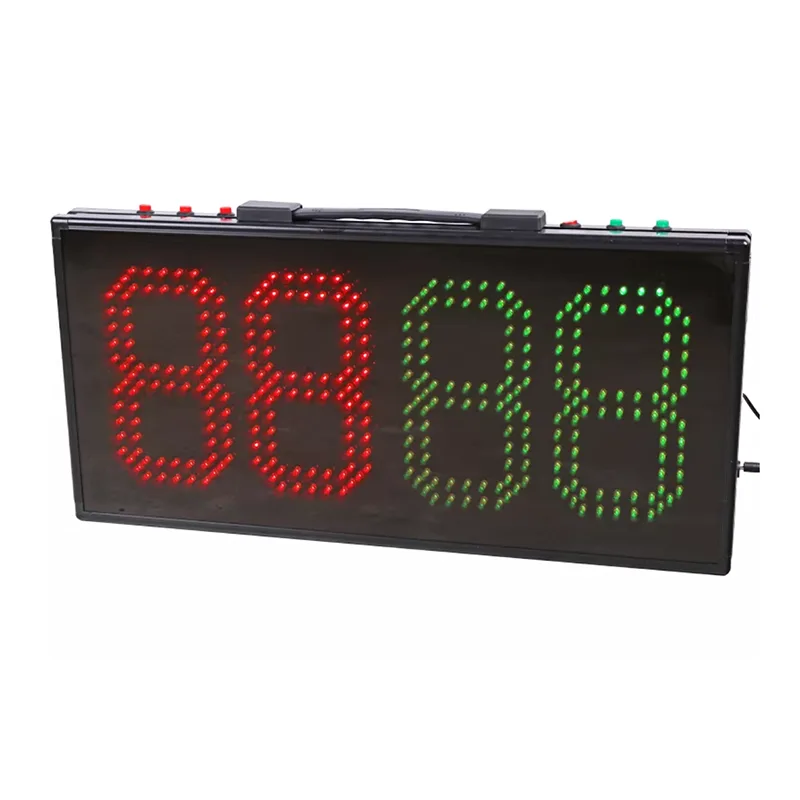 Tableau de bord électronique à 4 chiffres