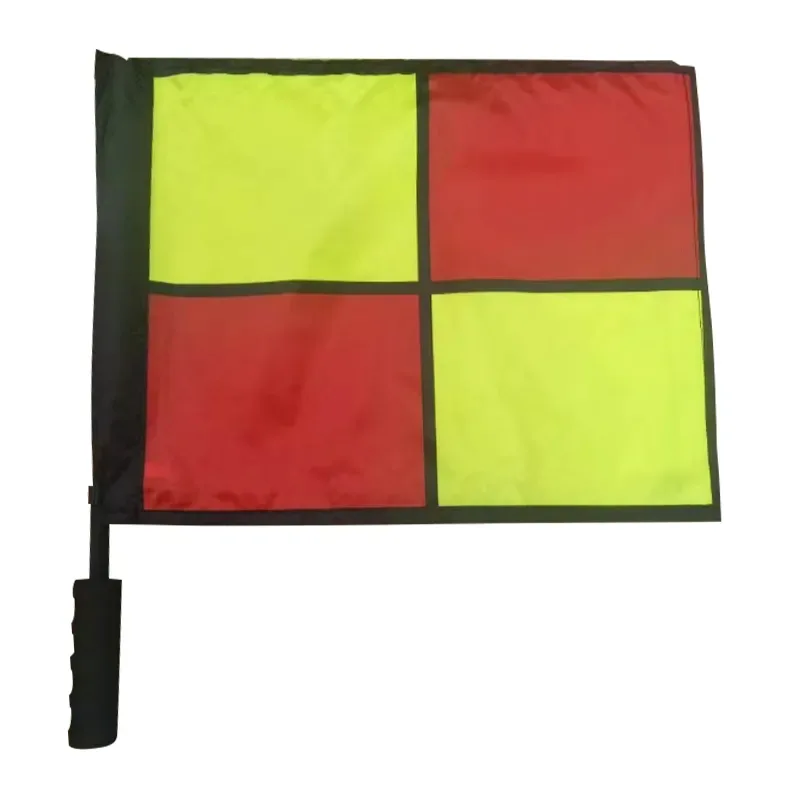 Drapeau d'arbitre grands carrés