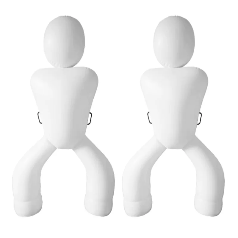 Mannequin de football gonflable