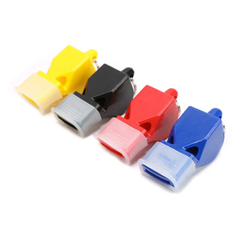 Sifflet en plastique avec lanière