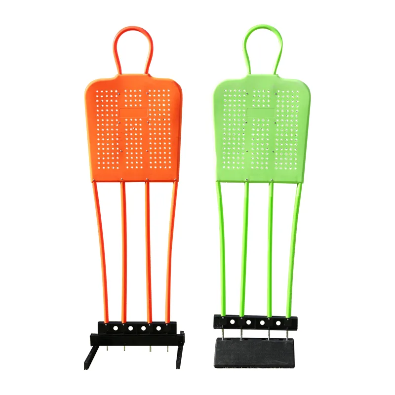 Mannequin de football d'entraînement de football avec base en caoutchouc